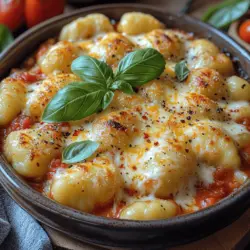 Baked Gnocchi with Tomato Cream Sauce Recipe
