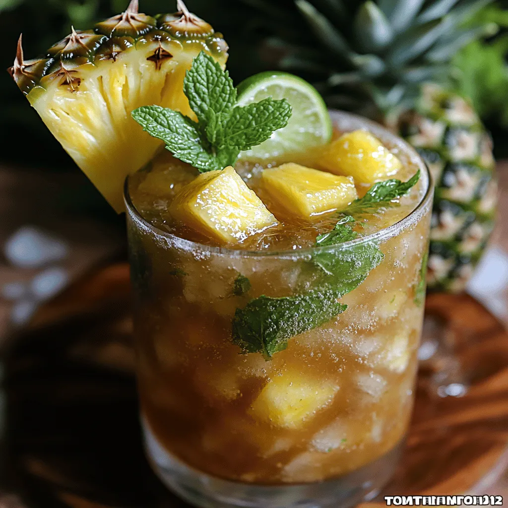 As the trend of mindful drinking continues to gain momentum, mocktails have emerged as a refreshing alternative for those looking to enjoy flavorful beverages without the effects of alcohol. These vibrant, non-alcoholic drinks provide an opportunity for everyone to participate in social gatherings, whether at family events, brunches, or summer barbecues. Among the many delightful mocktails available, the Refreshing Pineapple Mint Mojito Mocktail stands out as a quintessential summer drink, bursting with tropical flavors and invigorating mint.