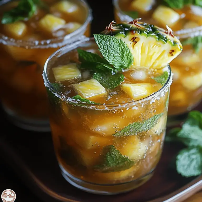 As the trend of mindful drinking continues to gain momentum, mocktails have emerged as a refreshing alternative for those looking to enjoy flavorful beverages without the effects of alcohol. These vibrant, non-alcoholic drinks provide an opportunity for everyone to participate in social gatherings, whether at family events, brunches, or summer barbecues. Among the many delightful mocktails available, the Refreshing Pineapple Mint Mojito Mocktail stands out as a quintessential summer drink, bursting with tropical flavors and invigorating mint.