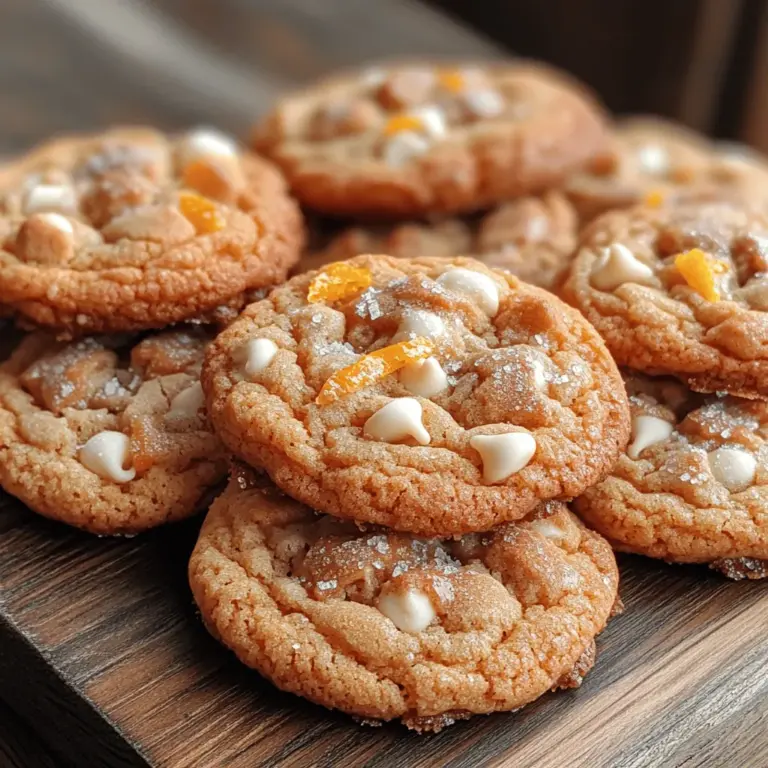 Imagine biting into a cookie that encapsulates the essence of summer—bright, citrusy, and creamy. That's precisely what you can expect from Creamsicle Orange Cookies. This delightful treat combines the nostalgic flavors of the beloved creamsicle ice cream with the comforting warmth of freshly baked cookies. The vibrant orange flavor paired with a hint of sweetness creates a symphony of taste that evokes memories of sunny days, childhood treats, and joyful gatherings. Whether you’re hosting a family reunion, attending a summer barbecue, or simply indulging in a sweet moment by yourself, these cookies are sure to impress.