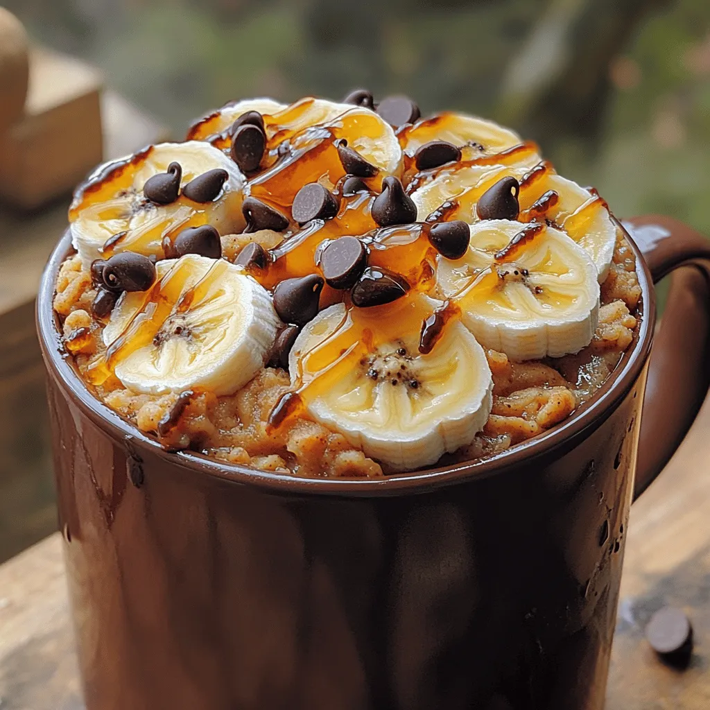 Peanut Butter Oatmeal Mug Cake: A Delightful Quick Dessert