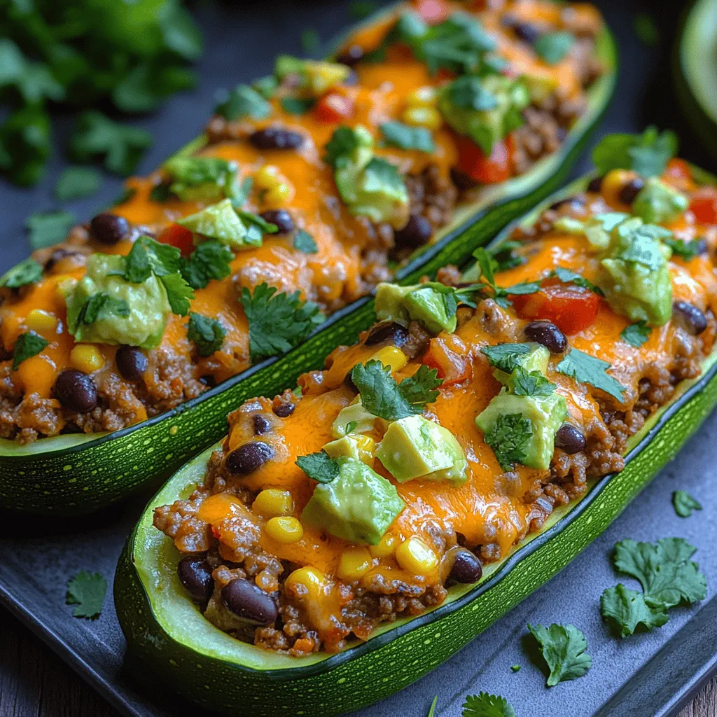 Healthy eating is often perceived as a mundane task, filled with bland salads and dull dishes. However, the culinary world is evolving, and creative recipes are emerging that bring excitement back to nutritious meals. One such dish that beautifully marries health with flavor is Taco-Stuffed Zucchini Boats. This innovative take on traditional tacos offers a delightful twist, allowing you to indulge in your favorite flavors while keeping your meals light and nutritious.