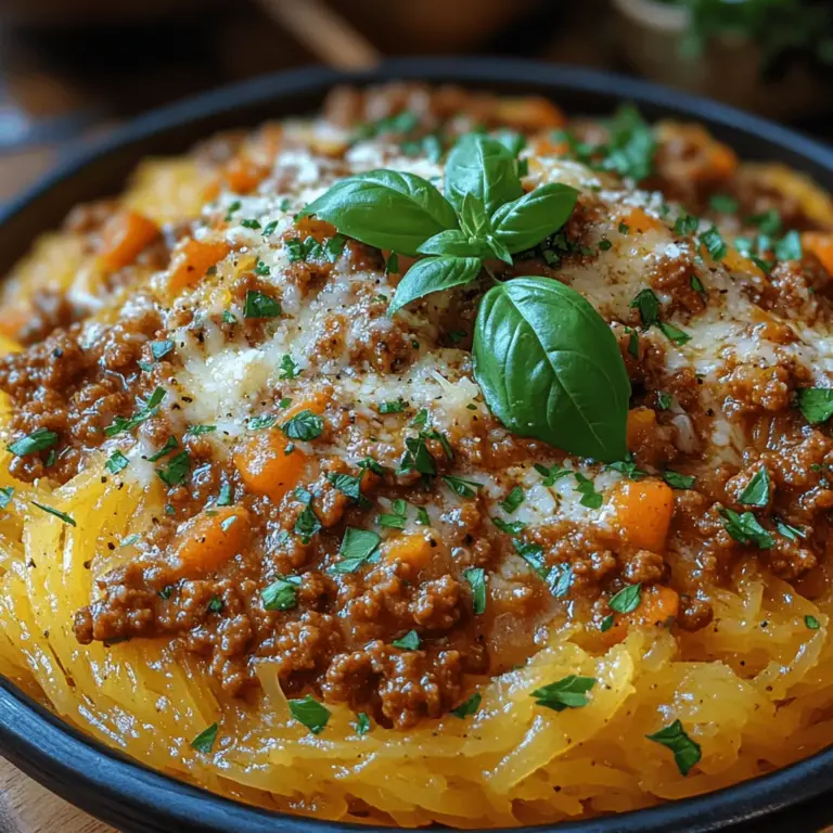 In recent years, spaghetti squash has emerged as a favorite among health enthusiasts and culinary explorers alike. This unique vegetable, often touted as a low-carb alternative to traditional pasta, offers a delightful texture and a subtle flavor that pairs well with various sauces. When combined with lean ground turkey in a robust Bolognese sauce, spaghetti squash transforms into a nutritious and satisfying dish that satisfies cravings without compromising your health goals.
