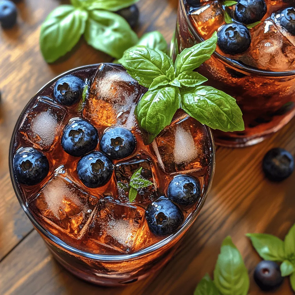 Before diving into the preparation, it's essential to understand the key components that make up this delightful beverage. Each ingredient plays a crucial role, contributing to the flavor, aroma, and overall experience of the Blueberry Basil Tea Sippers.