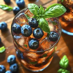 Before diving into the preparation, it's essential to understand the key components that make up this delightful beverage. Each ingredient plays a crucial role, contributing to the flavor, aroma, and overall experience of the Blueberry Basil Tea Sippers.