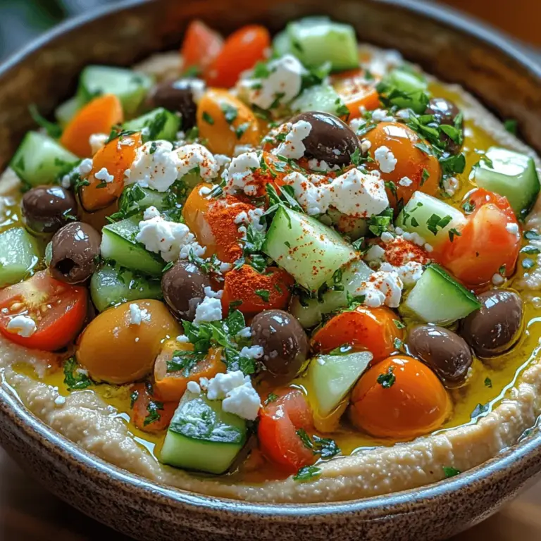 Greek cuisine is a vibrant tapestry woven with rich flavors, fresh ingredients, and time-honored traditions. Among the many delightful offerings of this culinary heritage, hummus stands out as a beloved staple that has transcended its Middle Eastern origins to become a global sensation. Known for its creamy texture and savory taste, hummus is not only a delicious dip but also a canvas for creativity. The evolution of this classic dish into a Greek Style Loaded Hummus showcases how traditional ingredients can be combined in innovative ways, bringing a burst of Mediterranean freshness to your table.