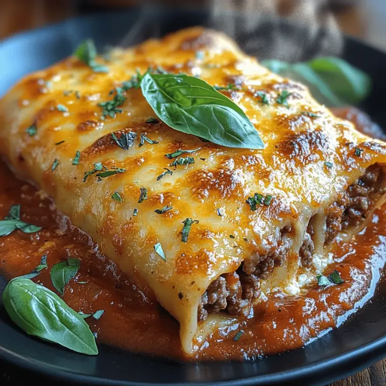When it comes to Italian cuisine, few dishes embody comfort and satisfaction quite like baked beef cannelloni. This culinary delight combines tender pasta tubes filled with a savory mixture of ground beef and cheese, all enveloped in a rich marinara sauce. The result is an inviting meal that not only warms the heart but also brings people together around the dining table. Whether you're hosting a family gathering or a cozy dinner for two, baked beef cannelloni is the perfect choice for a hearty meal that leaves everyone feeling full and happy.