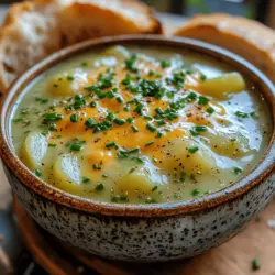 Potato soup is a beloved comfort food that has warmed hearts and filled bellies for generations. Its creamy texture, rich flavor, and heartiness make it a go-to dish during chilly evenings or when one craves something soothing and satisfying. This versatile dish can be found in countless variations across different cultures, but the common thread remains: potatoes serve as the star ingredient, providing a base that is both filling and delicious.