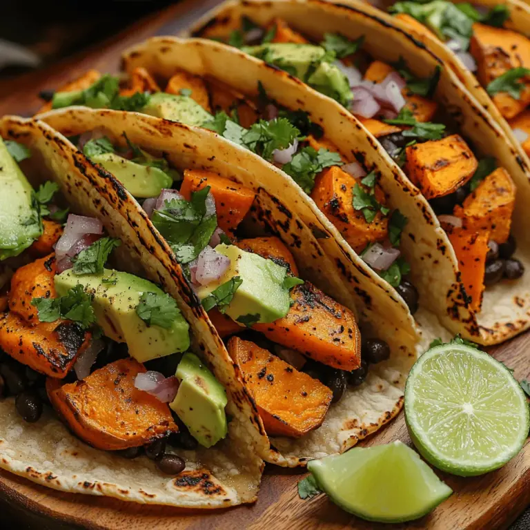 In recent years, there has been a significant shift toward plant-based meals, with more individuals and families opting for vegetarian and vegan diets. This trend is not only a response to the growing awareness of health and environmental issues but also a celebration of the diverse flavors and textures that plant-based ingredients offer. Among the myriad of options available, Sweet & Savory Sweet Potato Black Bean Tacos stand out as a delectable and nutritious choice that caters to a variety of dietary preferences.