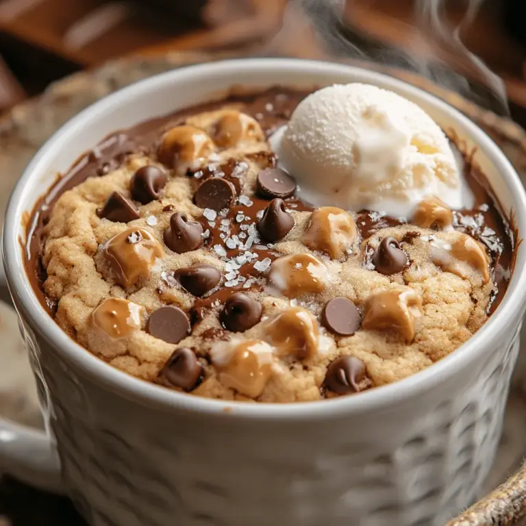 The allure of a freshly baked cookie is hard to resist, especially when it can be made in mere minutes right in your microwave. Enter the Chocolate Dream Mug Cookie—a delightful concoction that perfectly balances convenience and indulgence. This recipe not only caters to your sweet cravings but also brings the joy of home-baked goods to your kitchen without the hassle of extensive preparation or cleanup. Whether you’re looking for a quick dessert after dinner or a late-night treat to satisfy your sweet tooth, this mug cookie is an excellent choice, offering a warm, gooey experience that is both comforting and delicious.