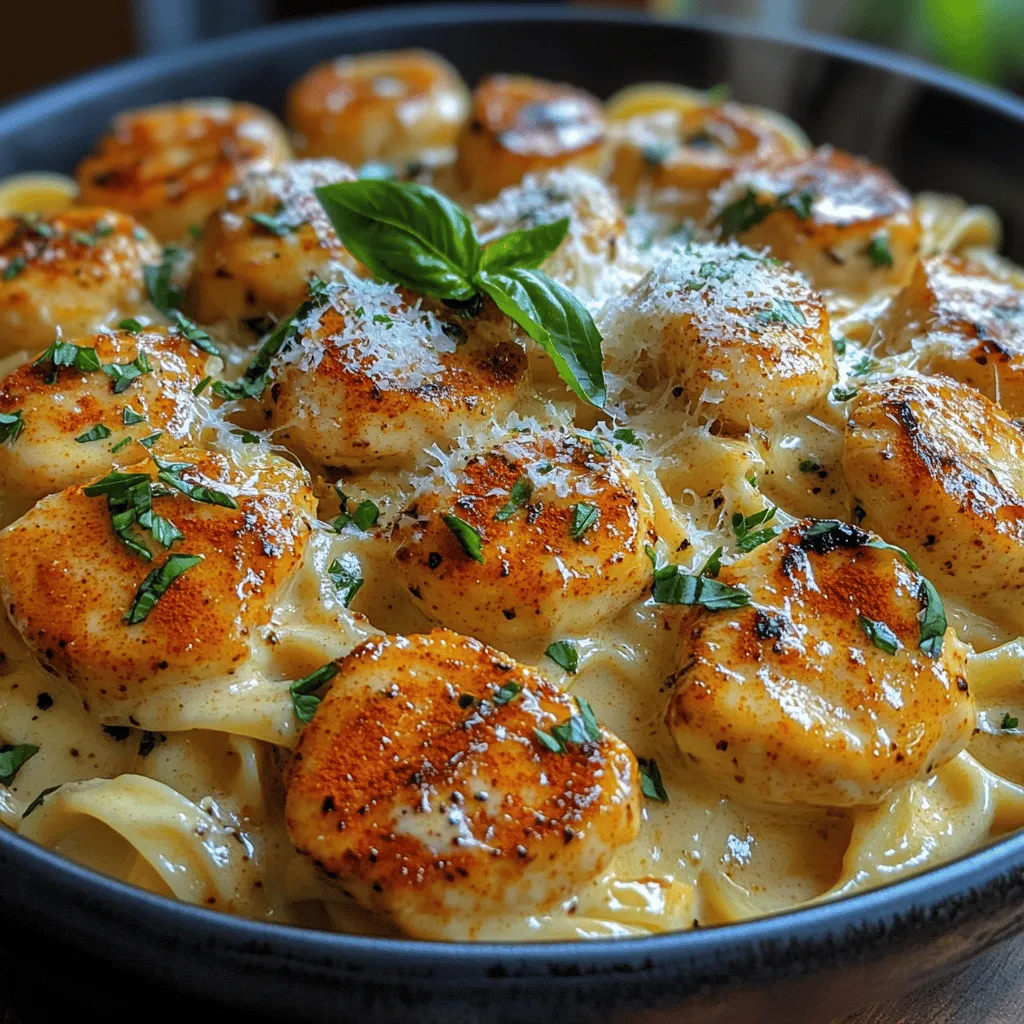 When it comes to weeknight dinners or special occasions, few dishes can compete with the delightful combination of Garlic Butter Chicken Bites with Creamy Pasta. This recipe brings together tender, juicy chicken bites coated in a rich garlic butter sauce and served over a bed of creamy pasta, creating a meal that is both indulgent and satisfying. The fusion of flavors—savory garlic, buttery goodness, and the comforting richness of pasta—makes this dish a crowd-pleaser that will impress family and friends alike.
