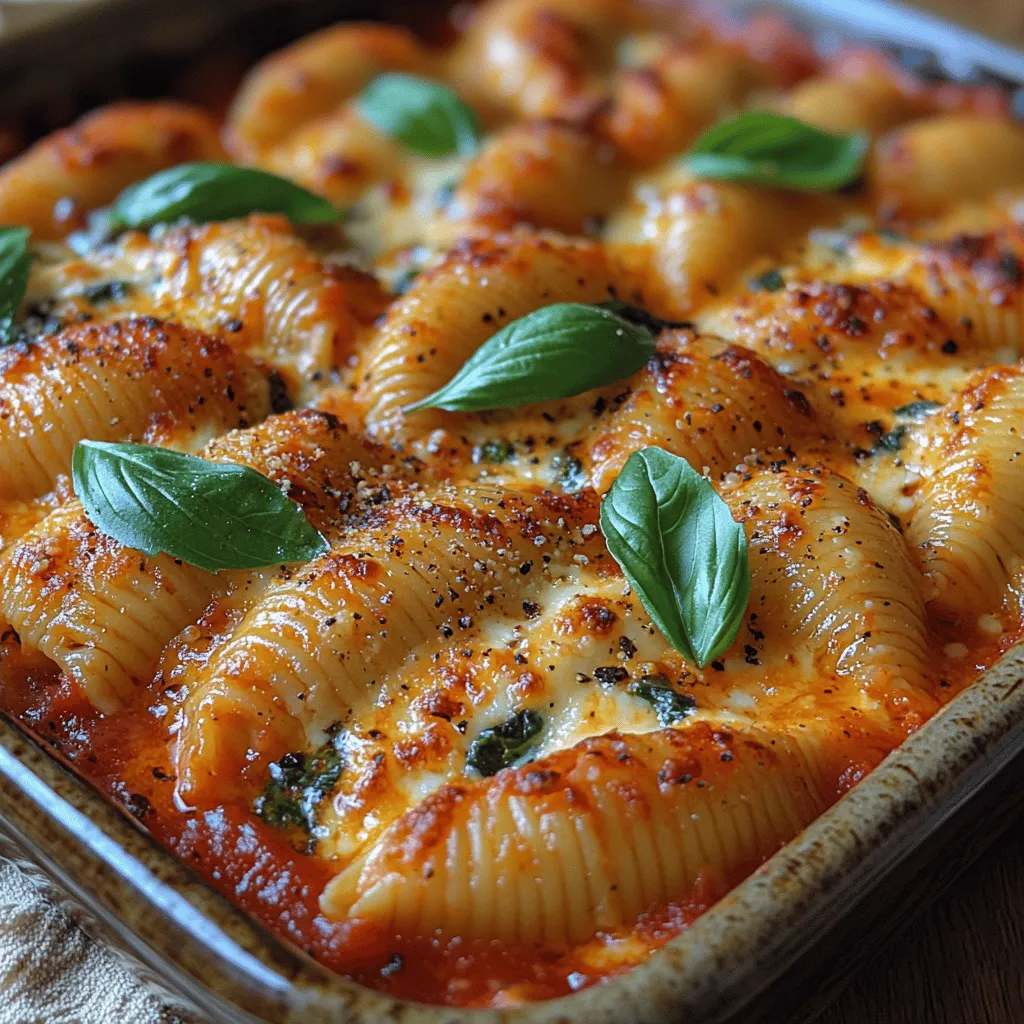 To create the ultimate Cheesy Spinach & Ricotta Stuffed Shells, you'll need a selection of high-quality ingredients that each contribute their unique qualities to the dish. Let's take a closer look at these flavorful components and their roles in crafting this comforting meal.