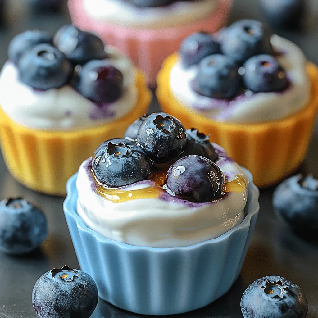Yogurt-based snacks have gained immense popularity in recent years, particularly among those seeking healthier alternatives to traditional sweet treats. The creamy texture and rich flavor of yogurt, combined with the natural sweetness of fruits, create a satisfying snack that doesn’t compromise on taste. Blueberry Bliss Yogurt Bites take advantage of this trend, combining the tartness of fresh blueberries with the creaminess of Greek yogurt.