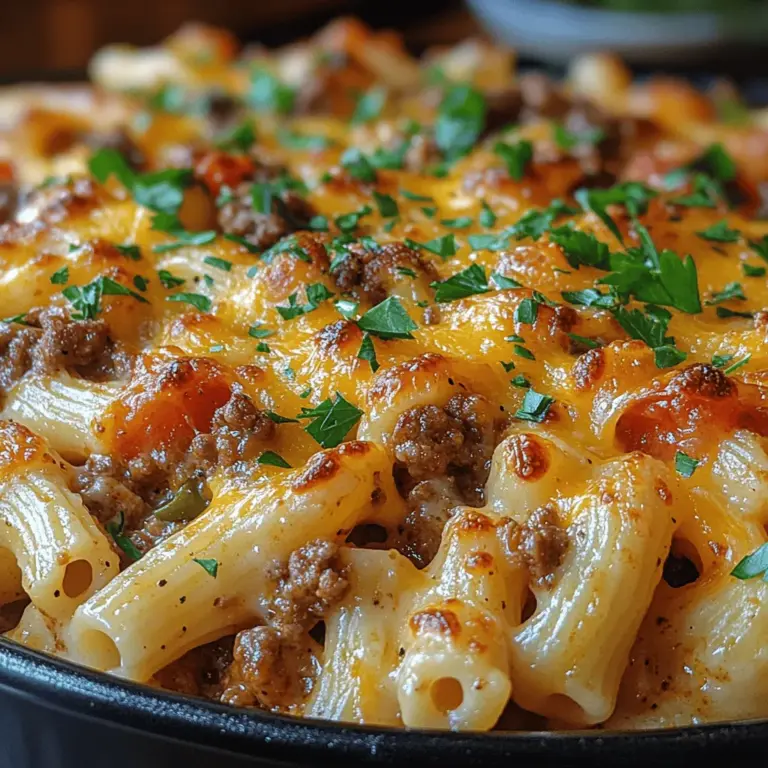 To create the perfect Beef Lombardi Casserole, it’s essential to understand the role of each ingredient. Each component contributes to the dish’s overall flavor, texture, and nutritional value. Here’s a closer look at the key ingredients that make this casserole a standout.