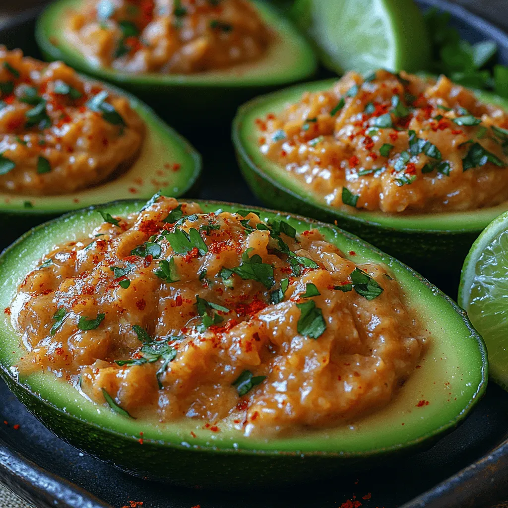 In the world of culinary delights, few ingredients boast the versatility and universal appeal of the avocado. With its creamy texture and rich flavor, avocado has become a staple in kitchens around the globe. Today, we take this beloved fruit to new heights by pairing it with fresh, protein-packed tuna and a spicy kick to create a dish that is not only delicious but also visually stunning: Tropical Firecracker Tuna Avocados. This dish encapsulates vibrant flavors that transport your taste buds to a tropical paradise, making it a perfect choice for a quick lunch or an impressive appetizer for gatherings.