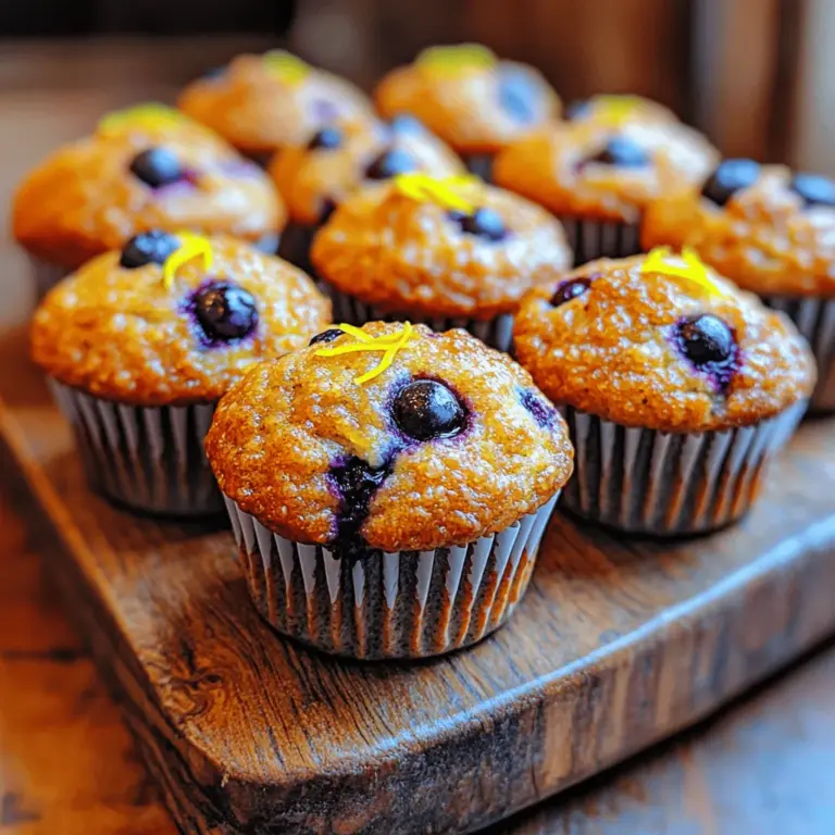 To create the perfect Zesty Lemon Blueberry Muffin Bites, it’s essential to understand the role each ingredient plays in the recipe. Each component contributes to the overall flavor, texture, and nutritional value of the muffins, ensuring that they are as delightful to eat as they are easy to prepare.