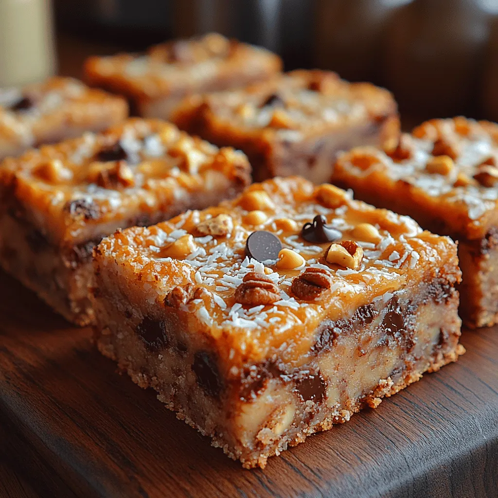 Dessert bars have captured the hearts of countless sweet tooth enthusiasts, becoming a staple at gatherings, parties, and cozy nights in. Their appeal lies not only in their deliciousness but also in their convenience and versatility. One such dessert that has emerged as a favorite is the Enchanted Magic Cookie Bars. This whimsical treat combines a delightful medley of ingredients, creating a dessert that is as enchanting to look at as it is to taste.