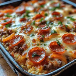 In recent years, low carb diets have surged in popularity, becoming a favored choice for many health-conscious individuals. The allure of these diets often stems from their promise of effective weight management and the potential for improved energy levels. But let’s face it: who doesn’t love pizza? It’s the quintessential comfort food that evokes feelings of warmth and satisfaction. Now, imagine being able to enjoy your favorite pizza flavors without the guilt and the carbs. Enter the Cheesy Low Carb Pizza Casserole—a delightful dish that not only satisfies your pizza cravings but also aligns perfectly with your dietary goals.