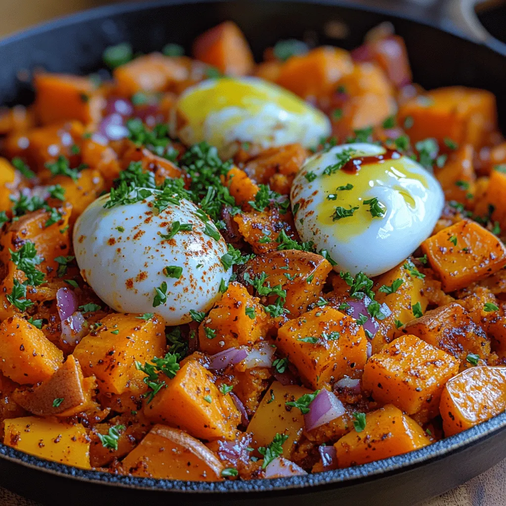 Breakfast is often referred to as the most important meal of the day, and for good reason. It sets the tone for your energy levels and mood, fueling you for the tasks ahead. If you're searching for a vibrant, hearty, and nutritious breakfast option, look no further than this savory sweet potato hash with eggs. Combining the natural sweetness of sweet potatoes with the rich, satisfying flavor of eggs, this dish is not only delicious but also packed with essential nutrients.