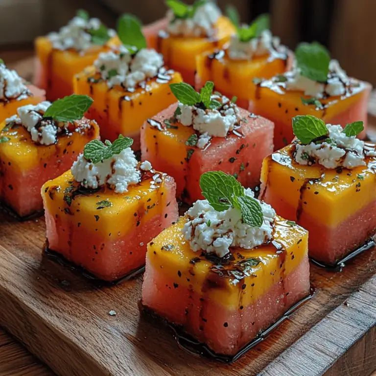 To create the perfect Watermelon Mango Feta Bites, it is essential to understand the ingredients involved. Each component plays a crucial role in achieving the harmonious balance of flavors that makes this dish so appealing.