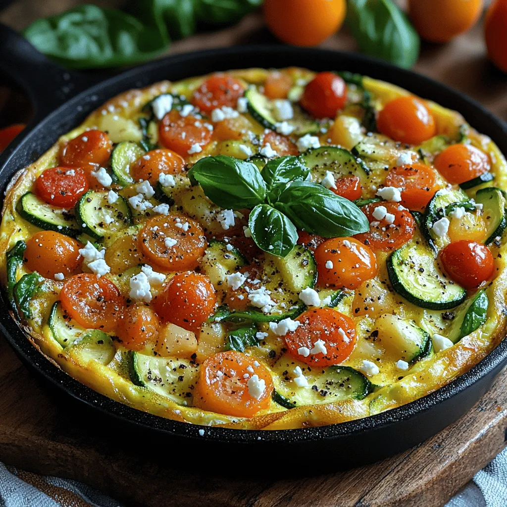 As the sun shines brighter and gardens burst into bloom, there's no better way to celebrate the flavors of summer than with a delicious Summer Garden Frittata. This dish is not only a feast for the eyes, showcasing an array of vibrant colors, but it also serves as a delightful way to incorporate the freshest seasonal produce into your meals. Frittatas are cherished for their simplicity and versatility, making them an ideal choice for breakfast, brunch, or a light dinner.