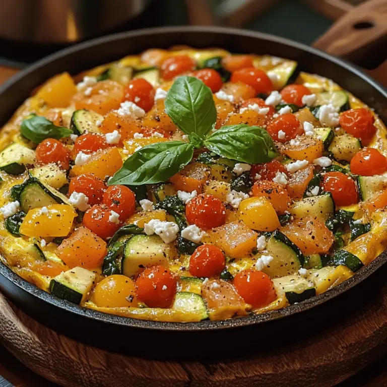 As the sun shines brighter and gardens burst into bloom, there's no better way to celebrate the flavors of summer than with a delicious Summer Garden Frittata. This dish is not only a feast for the eyes, showcasing an array of vibrant colors, but it also serves as a delightful way to incorporate the freshest seasonal produce into your meals. Frittatas are cherished for their simplicity and versatility, making them an ideal choice for breakfast, brunch, or a light dinner.