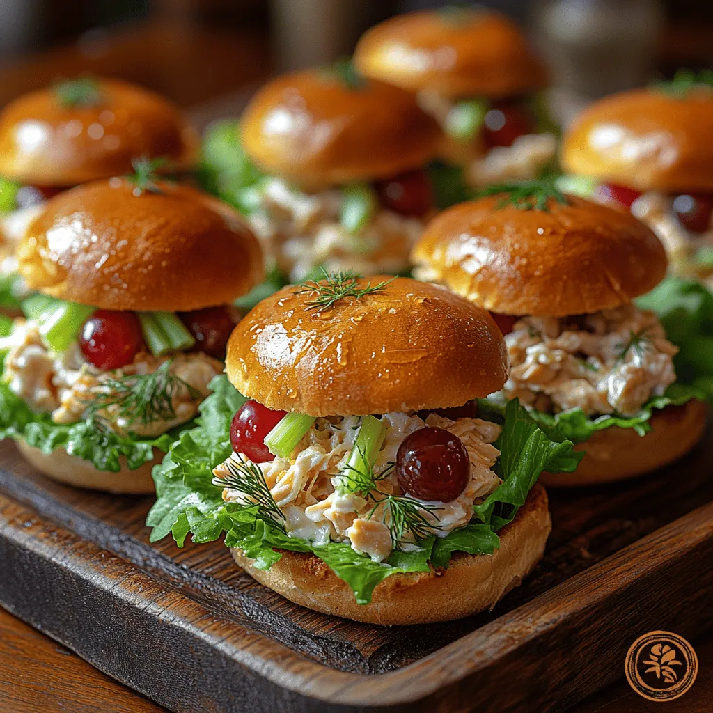 In the world of casual dining and entertaining, sliders have carved out a special place for themselves. These miniature sandwiches are not only visually appealing but also incredibly versatile, making them the perfect choice for a wide range of occasions. Whether you are hosting a backyard barbecue, planning a picnic in the park, or simply looking for a quick and satisfying lunch, sliders can easily rise to the occasion. Among the myriad of slider options available, Mini Chicken Salad Sliders stand out as a delightful choice, combining flavorful ingredients with a satisfying crunch.
