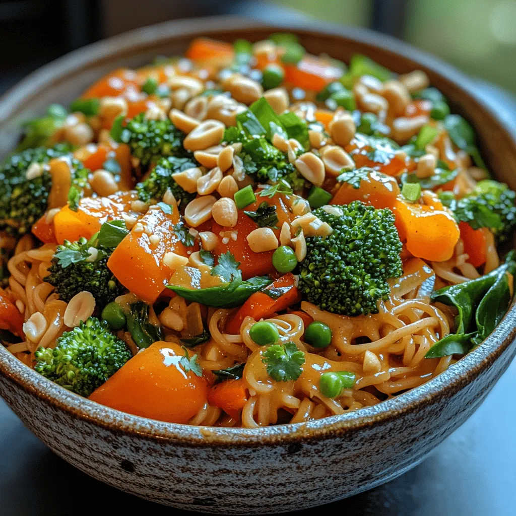 In today's fast-paced culinary landscape, stir fry dishes have surged in popularity, celebrated for their ability to combine vibrant flavors, diverse textures, and quick cooking times. The versatility of stir fry makes it an ideal choice for busy weeknights when time is of the essence, yet you still crave a nutritious meal. Among the myriad of stir fry options, the Peanut Noodle Veggie Stir Fry stands out as a delightful and wholesome offering that is not only easy to prepare but also bursting with health benefits.