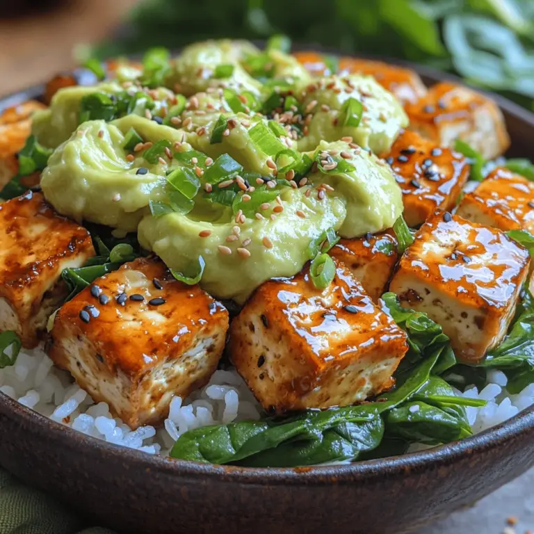 In recent years, the popularity of healthy and plant-based meals has surged dramatically. As more individuals become conscious of their dietary choices, they seek out recipes that not only nourish the body but also tantalize the taste buds. One dish that perfectly encapsulates this trend is the Creamy Avocado Tofu Rice Bowl. This wholesome bowl is a nutritious option that marries the rich flavors of avocado with the protein-packed goodness of tofu, all atop a bed of fluffy jasmine rice.