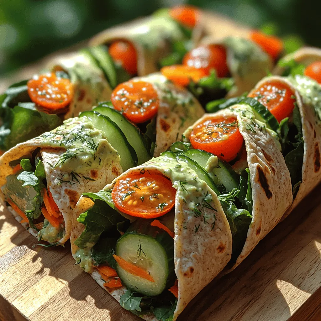 When crafting the perfect wrap, the choice of vegetables can make all the difference. Let’s take a closer look at the nutritional contributions of our featured fresh vegetables: cherry tomatoes, cucumbers, and carrots.