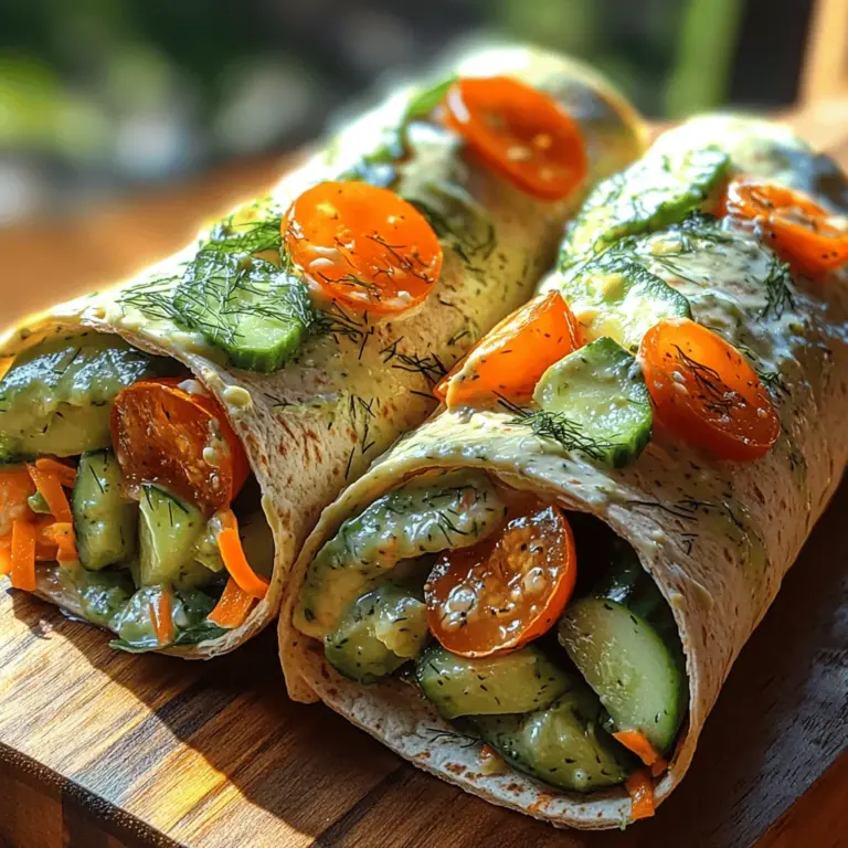 When crafting the perfect wrap, the choice of vegetables can make all the difference. Let’s take a closer look at the nutritional contributions of our featured fresh vegetables: cherry tomatoes, cucumbers, and carrots.
