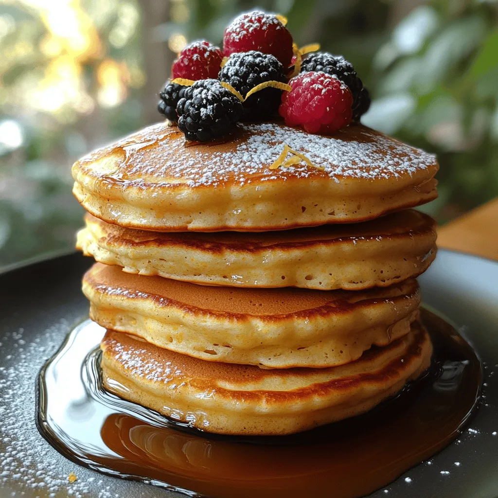 Pancakes are often considered the quintessential breakfast food, adored by people of all ages. Whether served with syrup, fruit, or a sprinkle of powdered sugar, pancakes have a special place in our hearts and on our tables. However, if you’re looking to elevate your breakfast game, consider trying Zesty Lemon Ricotta Pancakes. This unique twist on the classic pancake recipe incorporates ricotta cheese and fresh lemon zest, resulting in a dish that is not only light and fluffy but also bursting with refreshing flavor.