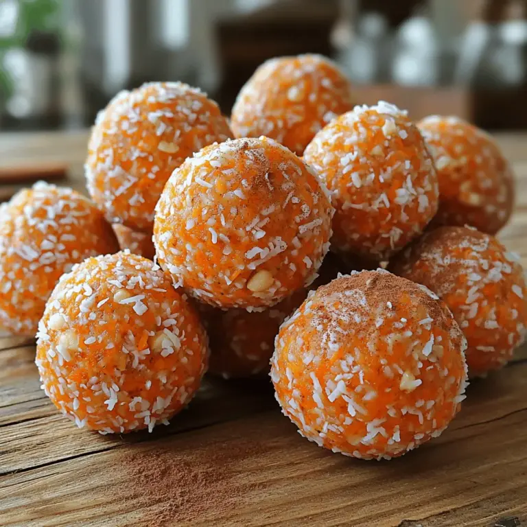 In recent years, energy balls have surged in popularity as a go-to healthy snack for busy individuals and families. These bite-sized treats are convenient, easy to make, and can be tailored to fit a variety of dietary preferences. Among the many flavor combinations, Carrot Cake Energy Balls stand out for their unique blend of sweetness, spice, and nutrition. Imagine capturing the essence of carrot cake in a portable, guilt-free snack that can satisfy your sweet tooth while providing sustained energy.
