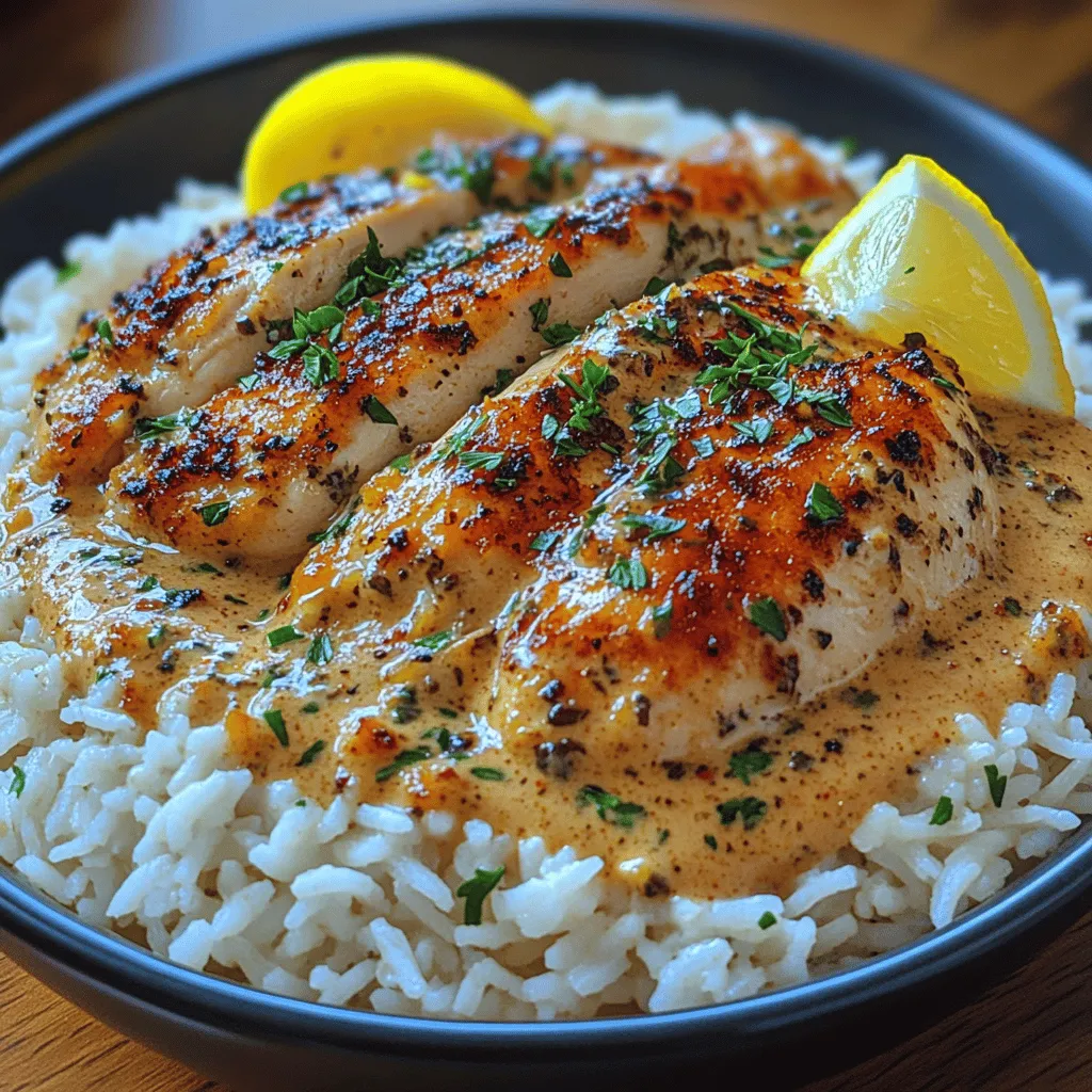 If you're searching for a dish that combines comfort and flavor in one delightful package, look no further than Creamy Herb Chicken served with fragrant Basmati rice. This recipe offers a perfect balance of rich, creamy sauce enveloping tender chicken, which is complemented beautifully by the aromatic qualities of Basmati rice. Whether you're preparing a cozy weeknight dinner for your family or hosting a gathering with friends, this dish will undoubtedly impress.