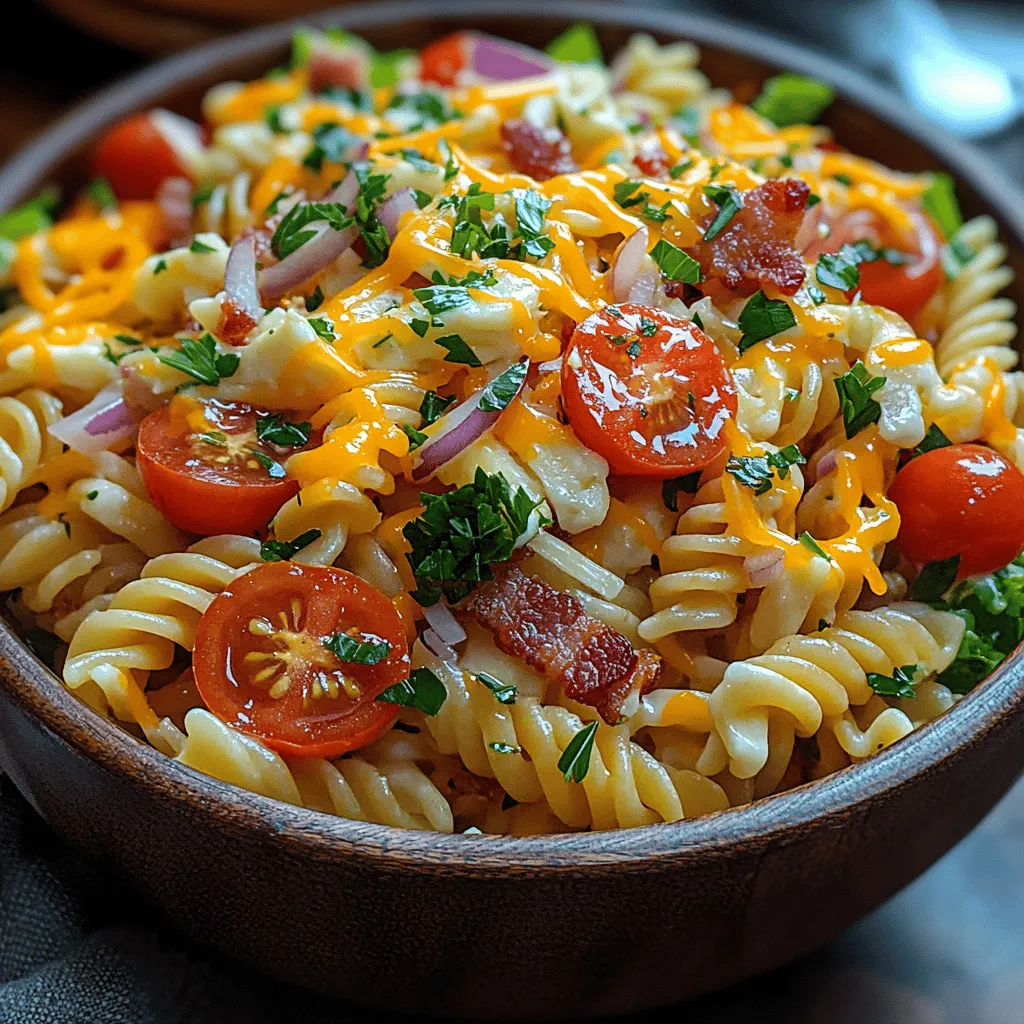 As the sun shines brighter and the temperatures rise, summer gatherings and picnics become the backdrop for cherished moments with family and friends. One dish that consistently steals the culinary spotlight during these occasions is the pasta salad. Its versatility, ease of preparation, and ability to be made ahead of time make it a staple at barbecues, potlucks, and outdoor feasts. Among the myriad of pasta salad recipes available, the BLT Pasta Salad stands out as a delightful fusion of classic flavors that tantalize the taste buds.