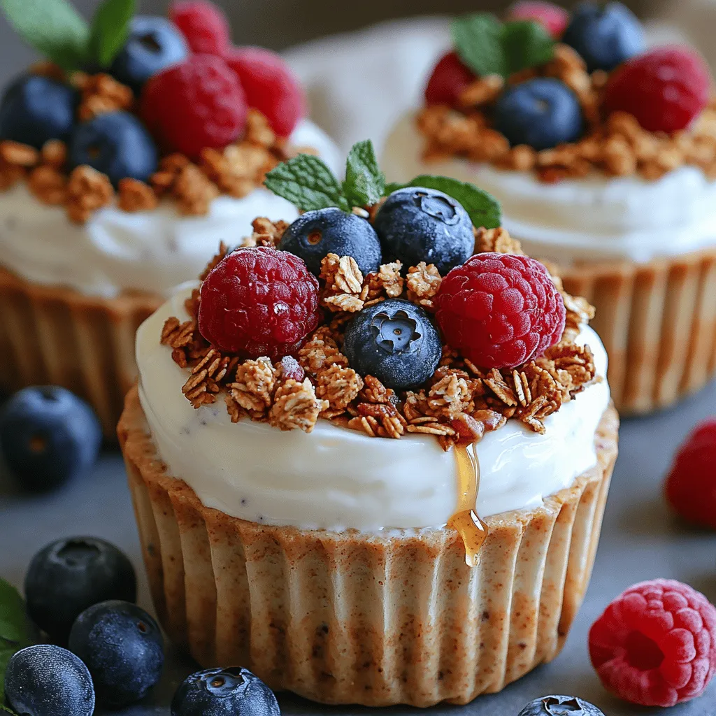 In the world of healthy snacking, few delights are as versatile and satisfying as frozen yogurt granola cups. These delightful treats elegantly combine the creamy goodness of Greek yogurt with the crunch of granola and the freshness of berries, making them an ideal snack for any time of the day. Whether you're seeking a nutritious breakfast option, a post-workout snack, or a refreshing dessert, these frozen yogurt granola cups are sure to please.
