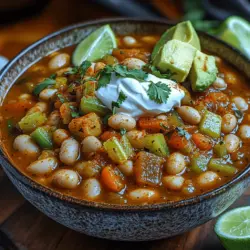 Cozy White Bean Chili: A Hearty Vegetarian Delight