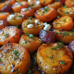 If you’re searching for a vibrant and delectable side dish that elevates any meal, look no further than the Balsamic Roasted Carrot Medley. With its stunning array of colors and rich flavor profile, this dish not only pleases the palate but also catches the eye. The combination of sweetness from the carrots and the tangy notes from the balsamic vinegar creates a harmonious balance that complements a variety of main courses, from grilled meats to vegetarian dishes.