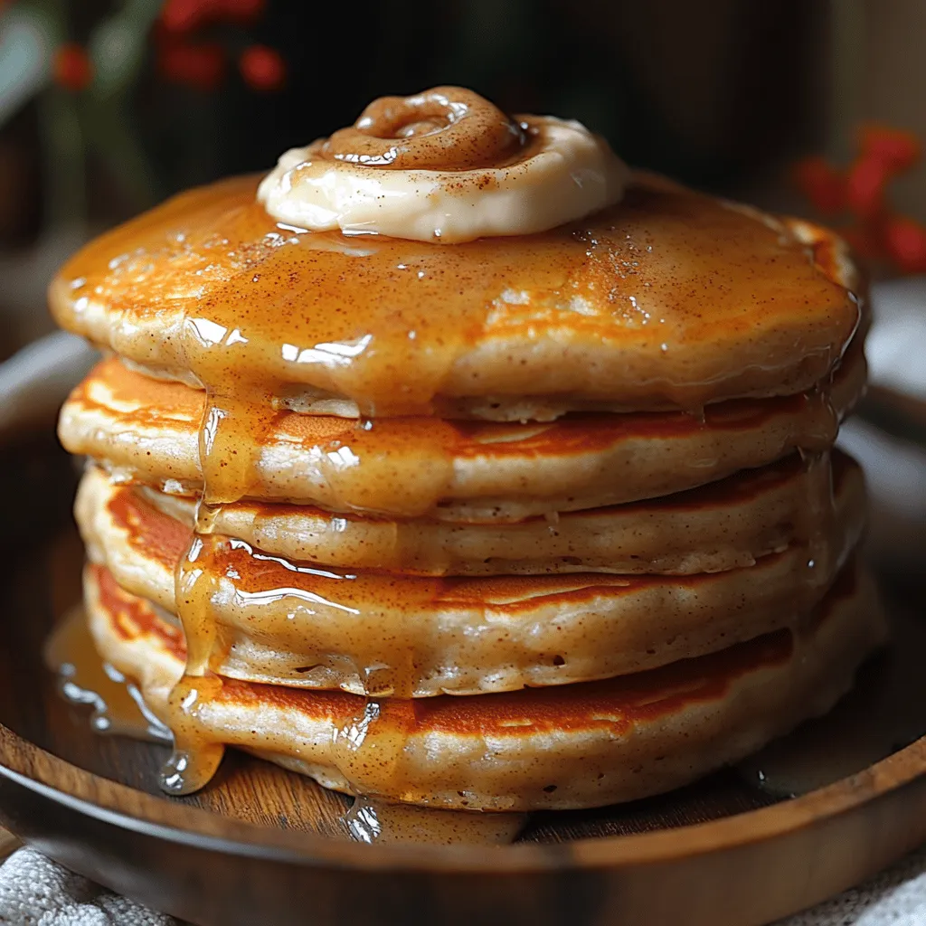 Cinnamon Roll Pancake Stacks: A Delectable Breakfast Treat