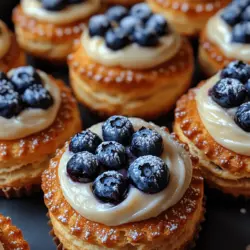 To create the perfect Frosted Blueberry Biscuit Bombs, it’s essential to understand the roles of each ingredient used in the recipe. Each component contributes to the overall texture, flavor, and appearance of these delightful treats.