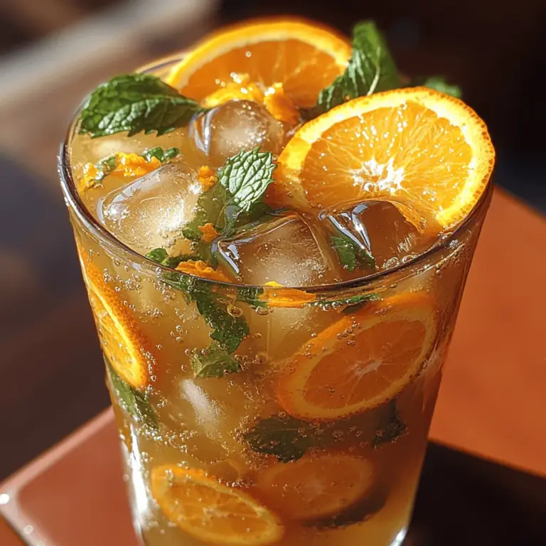 As the warm weather approaches, the need for refreshing beverages becomes paramount. Whether lounging by the pool, enjoying a picnic in the park, or simply seeking respite from the summer heat, a chilled drink can elevate any occasion. Among the myriad of options available, iced teas stand out due to their versatility, refreshing nature, and potential health benefits. One such drink that combines these elements beautifully is the Refreshing Citrus Bliss, an iced orange green tea that brings together the vibrant flavors of citrus and the delicate notes of green tea.