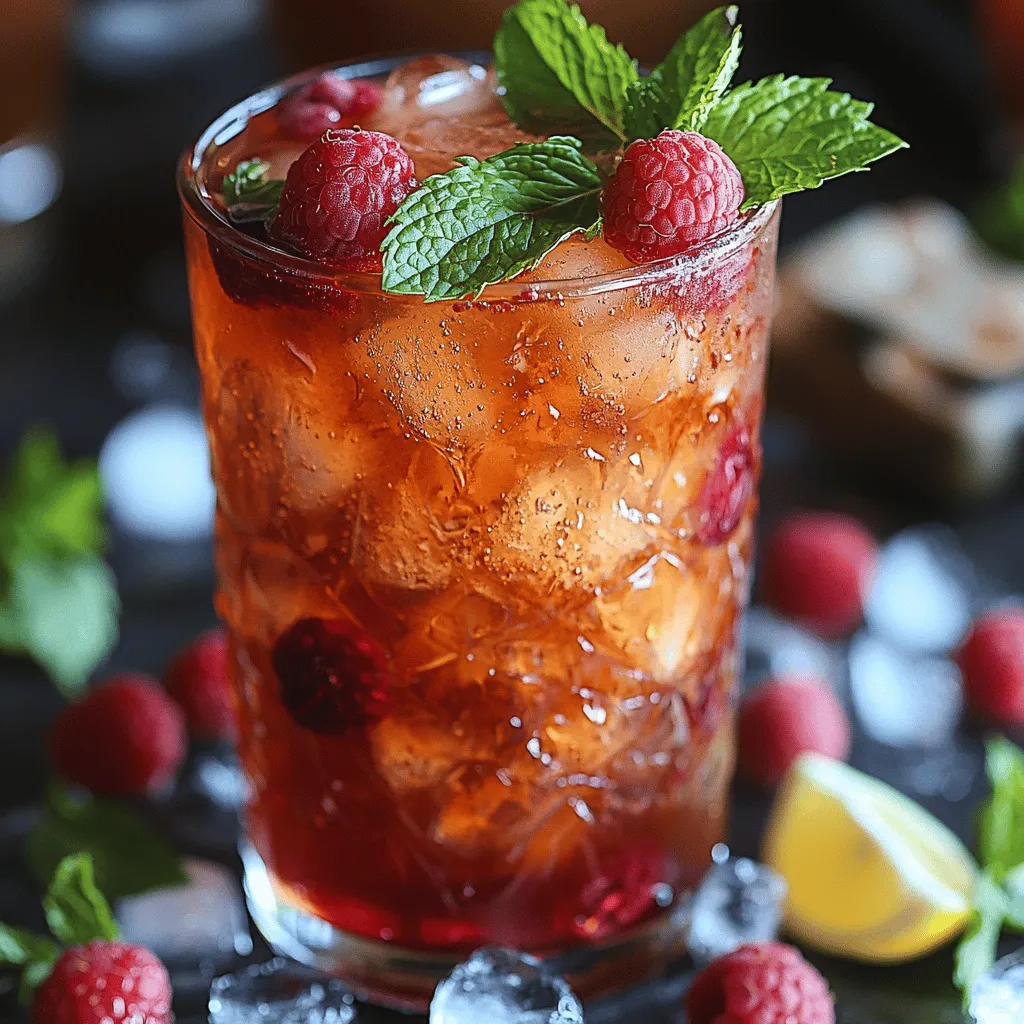 As the sun shines brighter and the temperatures rise, nothing quite quenches thirst like a glass of Raspberry Bliss Iced Tea. This invigorating beverage, with its stunning ruby hue and enticing aroma, captures the essence of summer in every sip. Imagine sitting on a sun-drenched patio, the gentle breeze brushing against your skin, while you indulge in the sweet-tart flavor of freshly brewed iced tea infused with vibrant raspberries. The beauty of Raspberry Bliss Iced Tea lies not only in its refreshing qualities but also in its ability to elevate any gathering, making it a perfect companion for picnics, barbecues, or simply a relaxing afternoon at home.