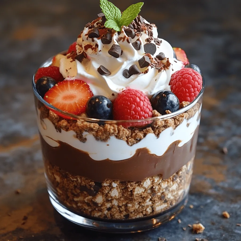 Layered desserts have a timeless appeal that captivates dessert lovers around the world. Their visual allure and textural contrasts make them a favorite for both casual get-togethers and sophisticated dinner parties. Among these delightful creations, the Divine Chocolate Delight Parfait stands out as a perfect embodiment of indulgence, marrying rich chocolate with creamy yogurt and crunchy graham crackers. This dessert not only satisfies a sweet tooth but also offers a tantalizing experience that can elevate any gathering.