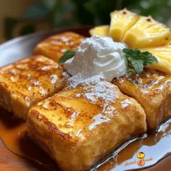 French toast has long been a beloved breakfast staple, cherished for its comforting flavor and versatility. From classic recipes to modern twists, this dish has evolved to suit various tastes and preferences. One delightful variation that has gained popularity in recent years is the Aloha Hawaiian Roll French Toast. This unique rendition takes advantage of the sweet, pillowy texture of Hawaiian rolls, infusing your morning routine with a tropical twist that transports you straight to the islands.