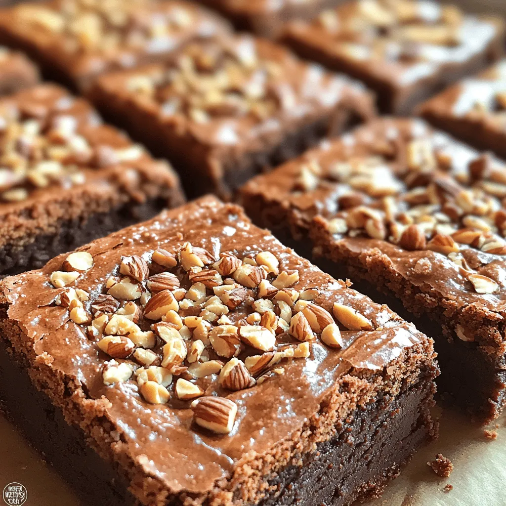 If you are a chocolate lover, you’re in for a treat! Fudgy Nutella brownies are a delightful twist on the classic brownie, merging the comforting richness of chocolate with the unique, creamy hazelnut flavor of Nutella. This irresistible dessert is perfect for anyone who craves a rich, fudgy bite and is looking for a simple yet rewarding baking project. Whether you’re preparing for a casual get-together, a birthday celebration, or simply indulging in a sweet craving, these brownies are sure to impress your family and friends.