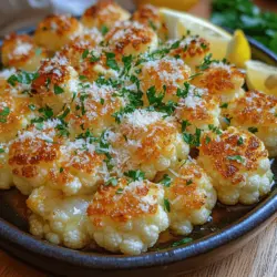 In recent years, roasted vegetables have transformed from mere side dishes to stars of the culinary scene. Their crispy textures and deep flavors have captivated palates, making them a must-have on any dining table. One standout among these roasted delights is garlic Parmesan roasted cauliflower, a dish that perfectly marries simplicity with taste. This recipe not only highlights the natural sweetness of cauliflower but also elevates it with the savory, umami-rich flavors of garlic and Parmesan cheese.