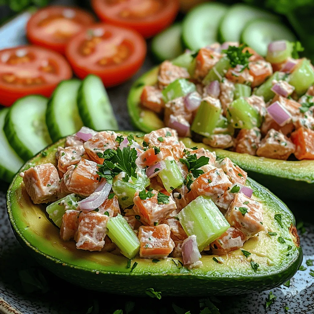 In recent years, avocado-based recipes have surged in popularity, becoming a staple in health-conscious kitchens around the world. This creamy green fruit is not only delicious but also offers a wealth of nutritional benefits, making it a favorite among food enthusiasts and health aficionados alike. Avocados are packed with healthy fats, vitamins, and minerals that contribute to overall well-being, serving as an excellent base for a variety of dishes. One such delightful creation is the Avocado Tuna Salad Boat—a recipe that perfectly marries the rich flavors of tuna with the creamy texture of avocado.
