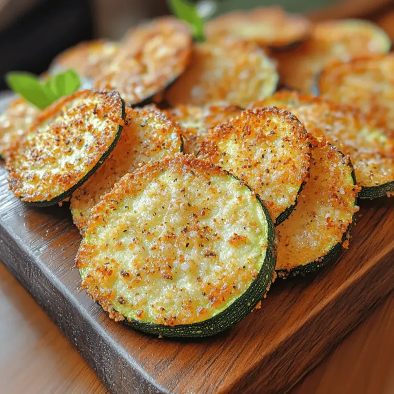 Zucchini is one of nature's most versatile vegetables, gracing our tables in countless forms, from sautéed to spiralized. It’s not just a staple in salads and stir-fries; zucchini also shines in the world of snacks. Enter baked zucchini chips—an innovative and healthier alternative to traditional potato chips. These crispy delights offer all the satisfaction of crunching on a snack without the guilt that often accompanies processed options.