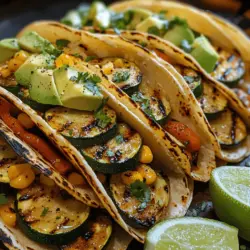As the summer sun shines bright and backyard barbecues become a staple of social gatherings, the craving for delicious, hearty meals that cater to all taste buds rises. Enter the Smoky Grilled Veggie Tacos—a vibrant, plant-based dish that embodies the essence of summer grilling while offering a nutritious, satisfying option for both vegan enthusiasts and meat-lovers alike. These tacos are not just a meal; they are a celebration of fresh, seasonal produce that showcases the rich flavors of grilled vegetables enhanced by a smoky char.