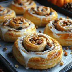 Puff Pastry Cinnamon Rolls Delight is a delectable treat that combines the flakiness of puff pastry with the warm, comforting flavors of cinnamon and sugar. This recipe beckons to both novice bakers and seasoned chefs alike, offering a delightful twist on the classic cinnamon roll. By embracing the essence of homemade pastry while simplifying the process, this recipe provides a quick yet indulgent way to satisfy your sweet tooth.